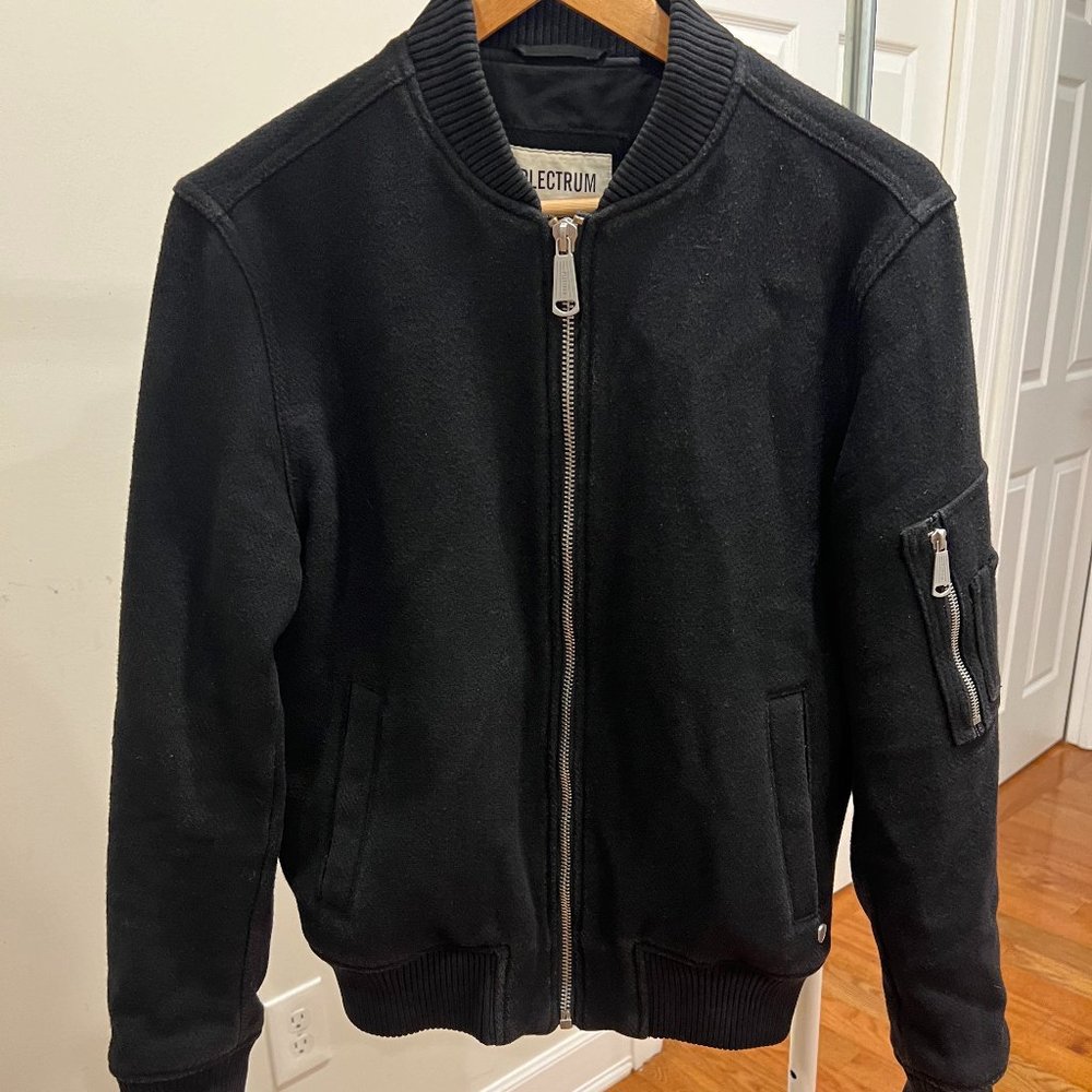 Ben Sherman Plectrum Wool Bomber Jacket Men’s Small
